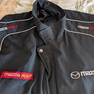 MAZDA RX-7 Men's Lined Bomber Jacket Size XXL